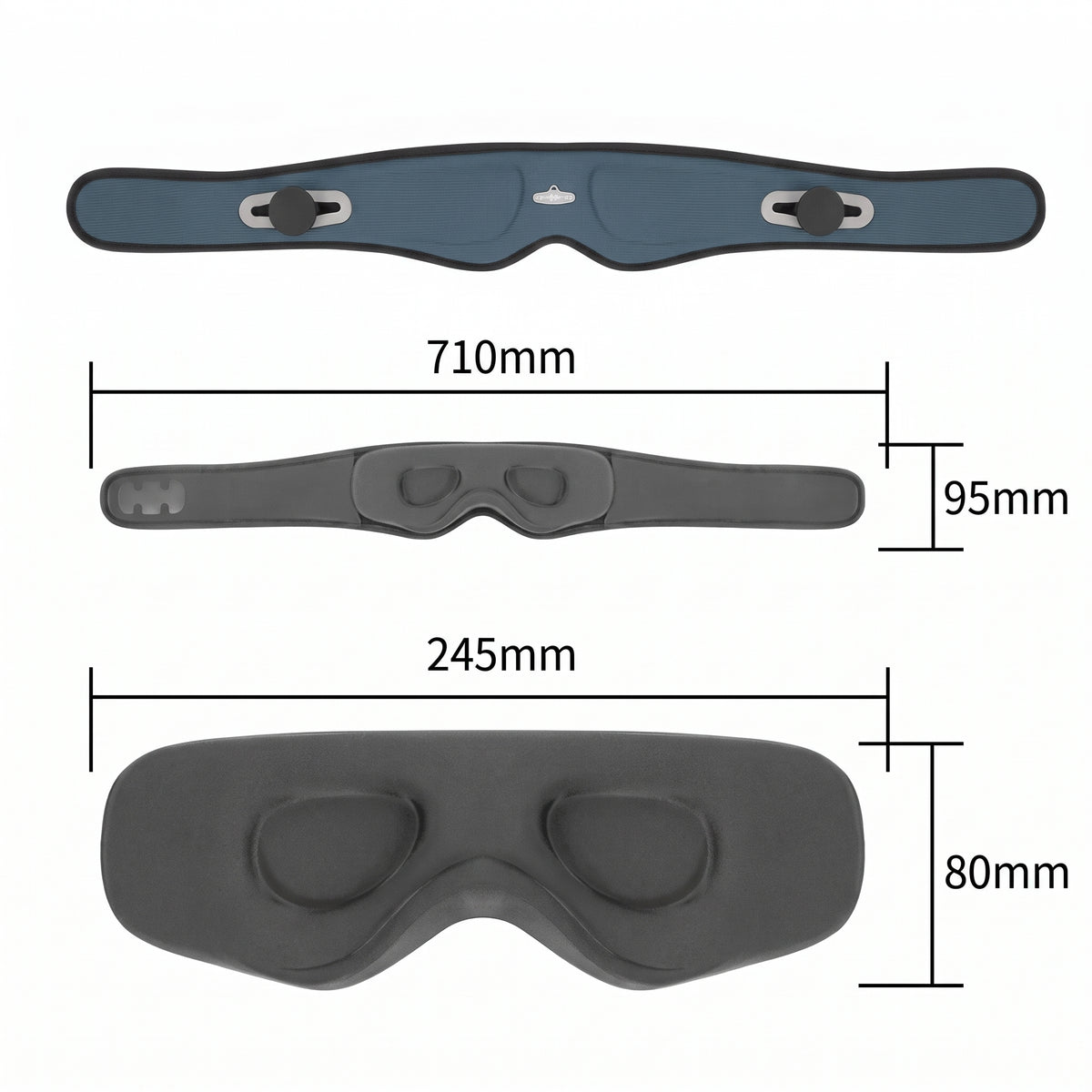 Smart 3D Contouring Bluetooth Sleep Eye Mask